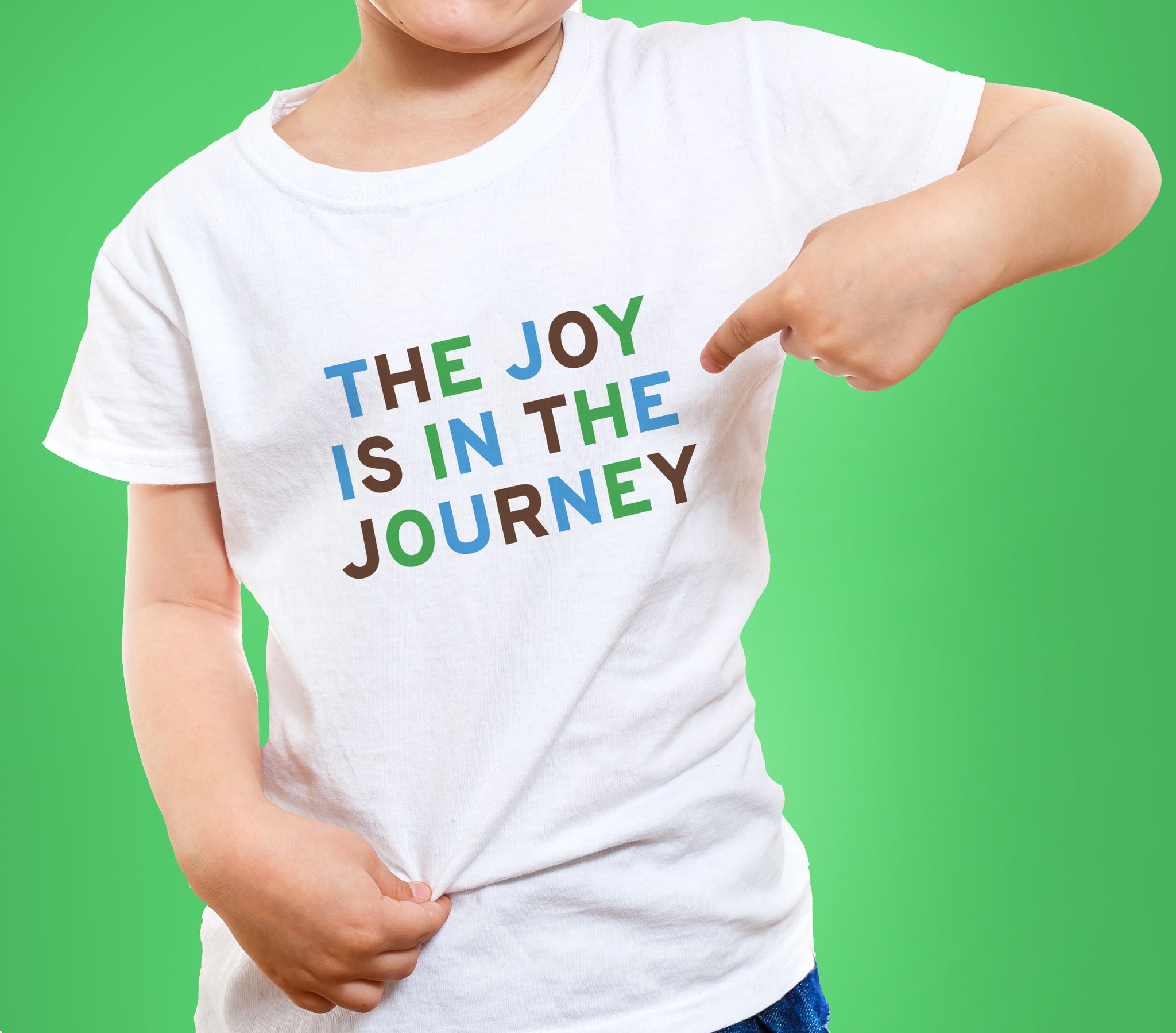 The Joy is in the Journey kids shirt_0