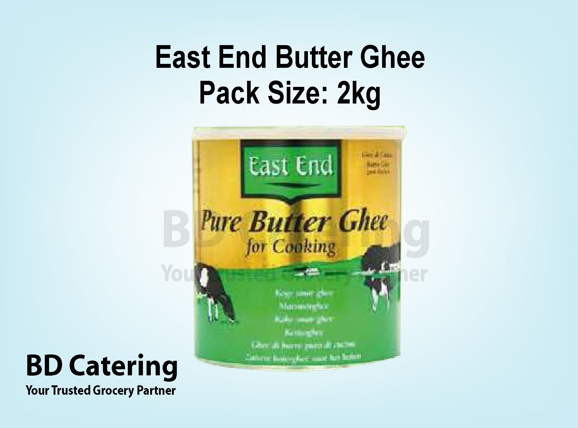 East End Butter Ghee Pack Size: 2 kg_0