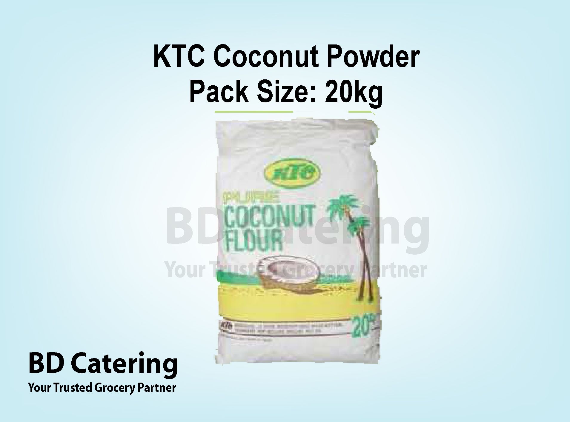 KTC Coconut Powder Pack Size: 20kg_0