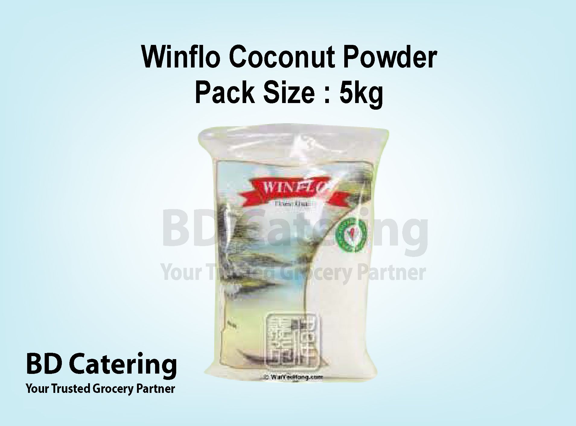 Winflo Coconut Powder Pack Size: 5kg_0