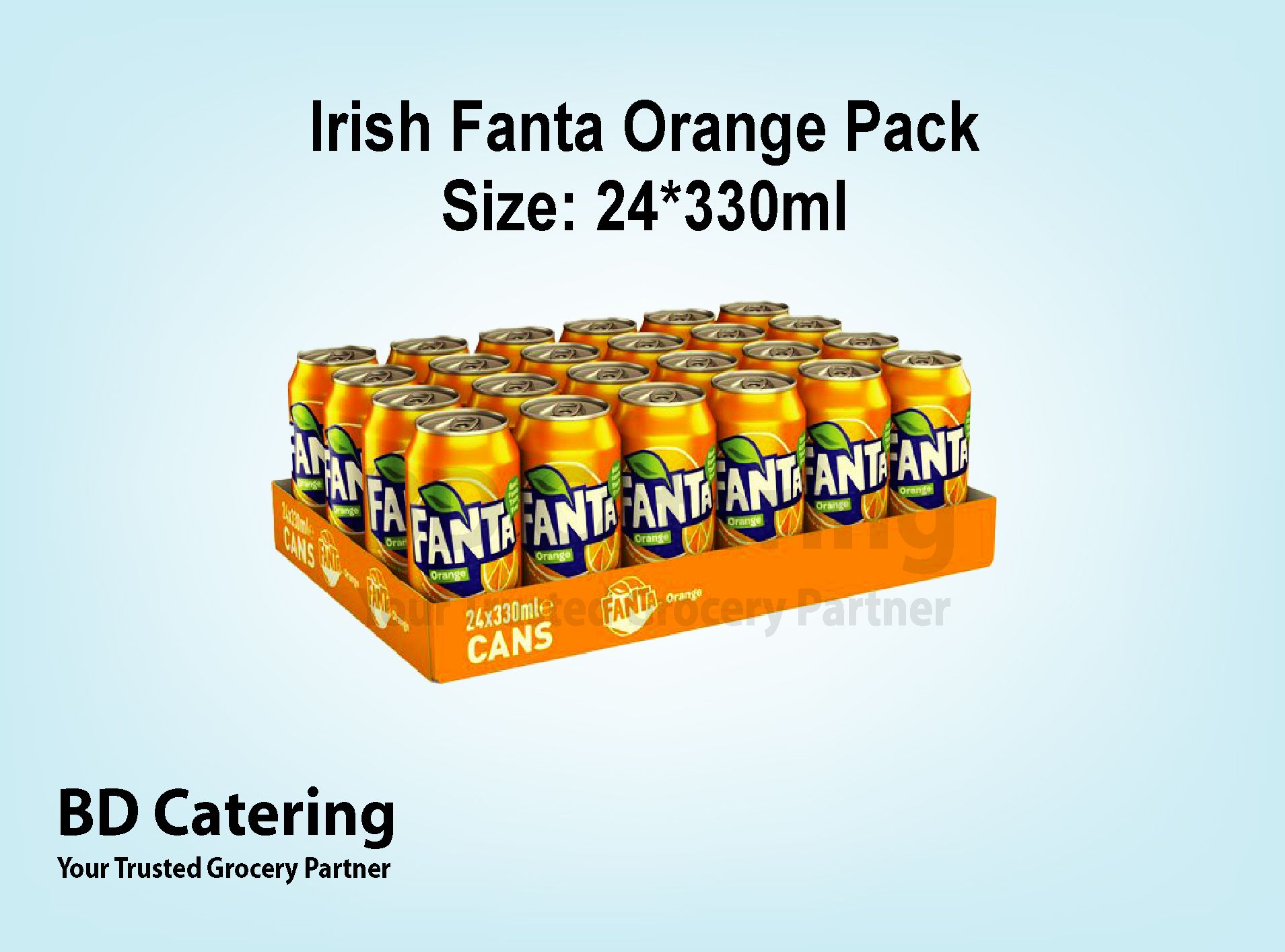 Irish Fanta Orange Pack Size: 24*330ml_0