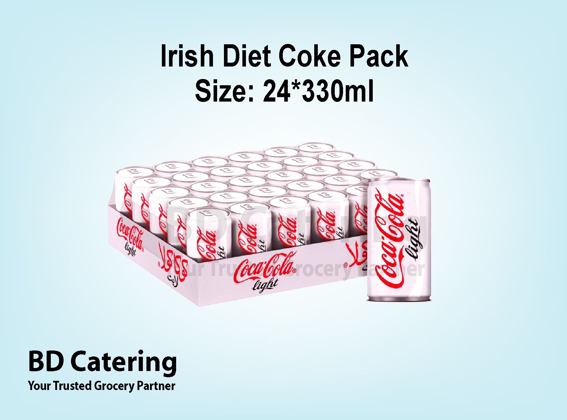 Irish Diet Coke Pack Size: 24*330ml_0