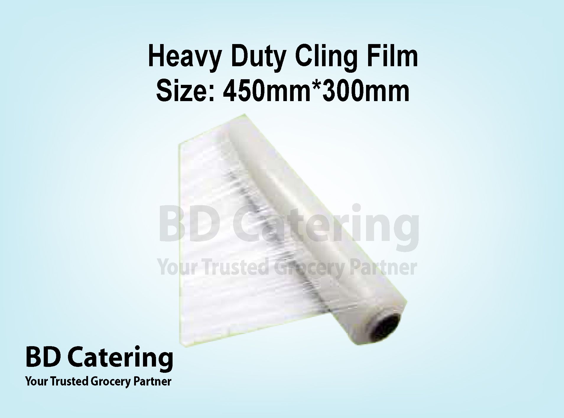 Heavy Duty Cling Film Size: 450mm/300mm_0