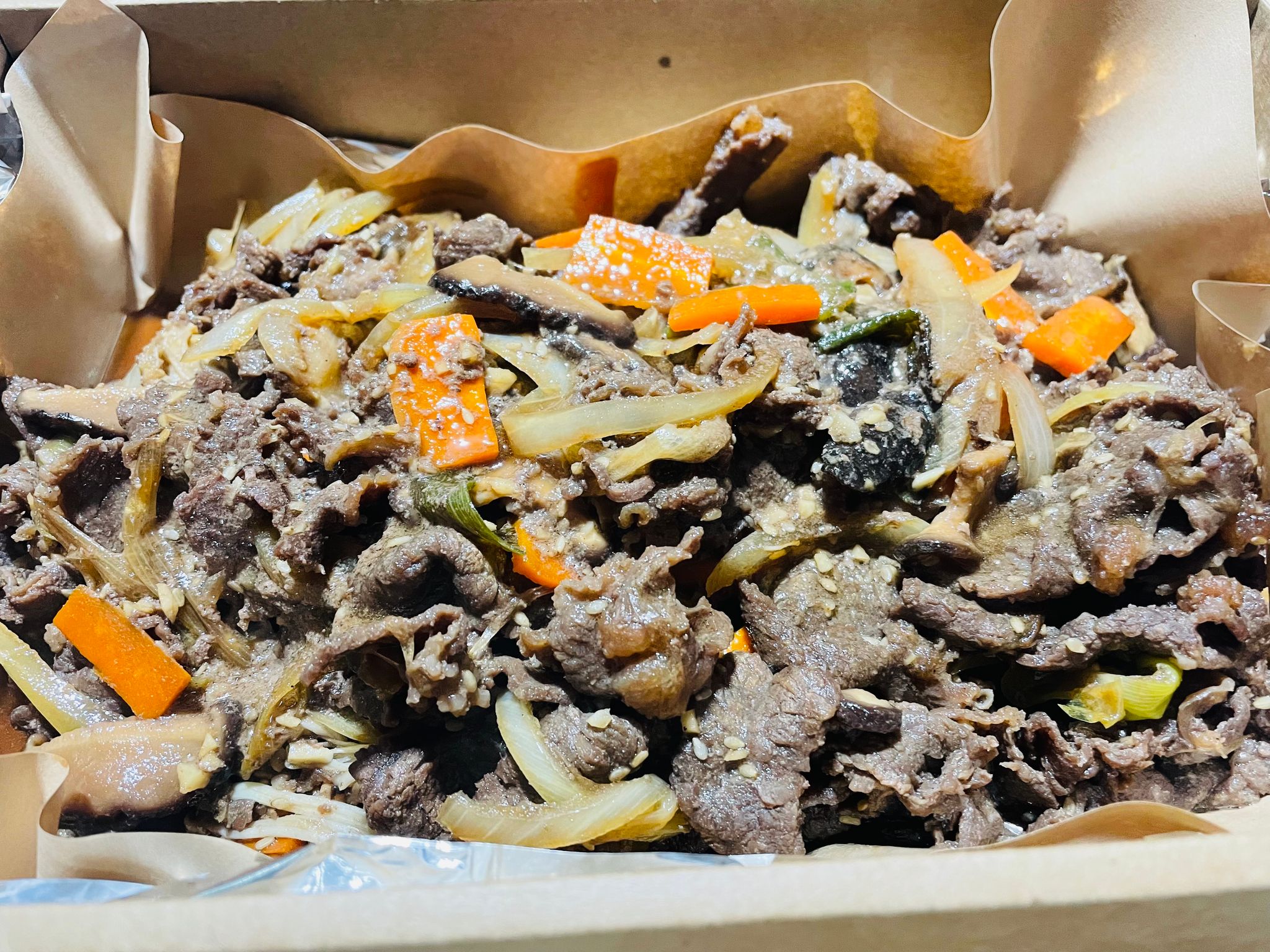 불고기 Uncooked beef bulgogi_1