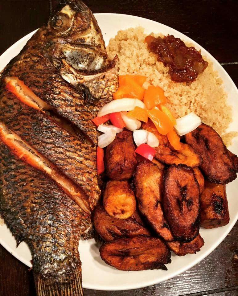 Attiéké + Alloco + Poisson_0