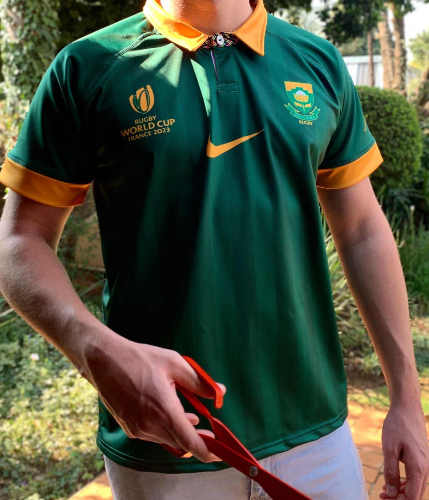 Springboks Men's Home 2023 RWC Stadium Jersey_0