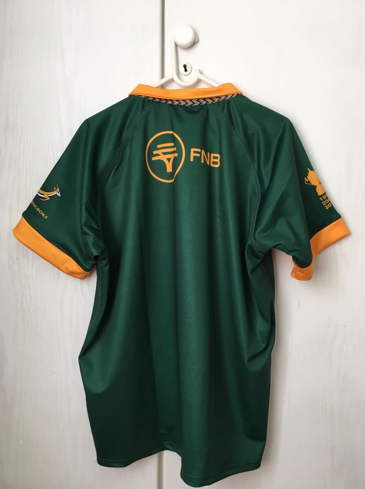 Springboks Men's Home 2023 RWC Stadium Jersey_6