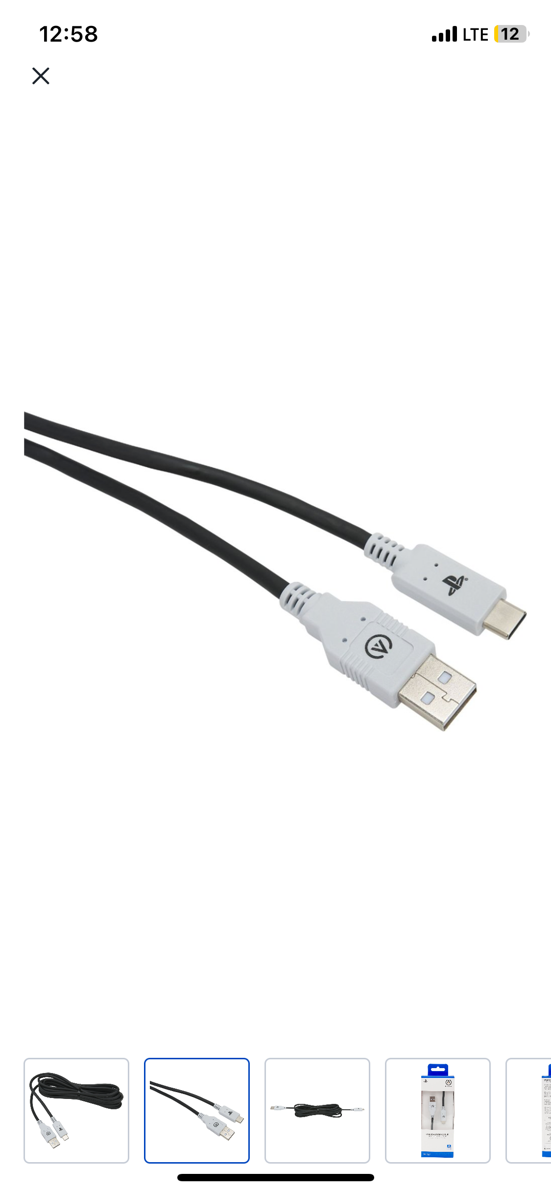 PowerA  - Cable For PlayStation 5 -USB-C for PS5/Dualsense_0