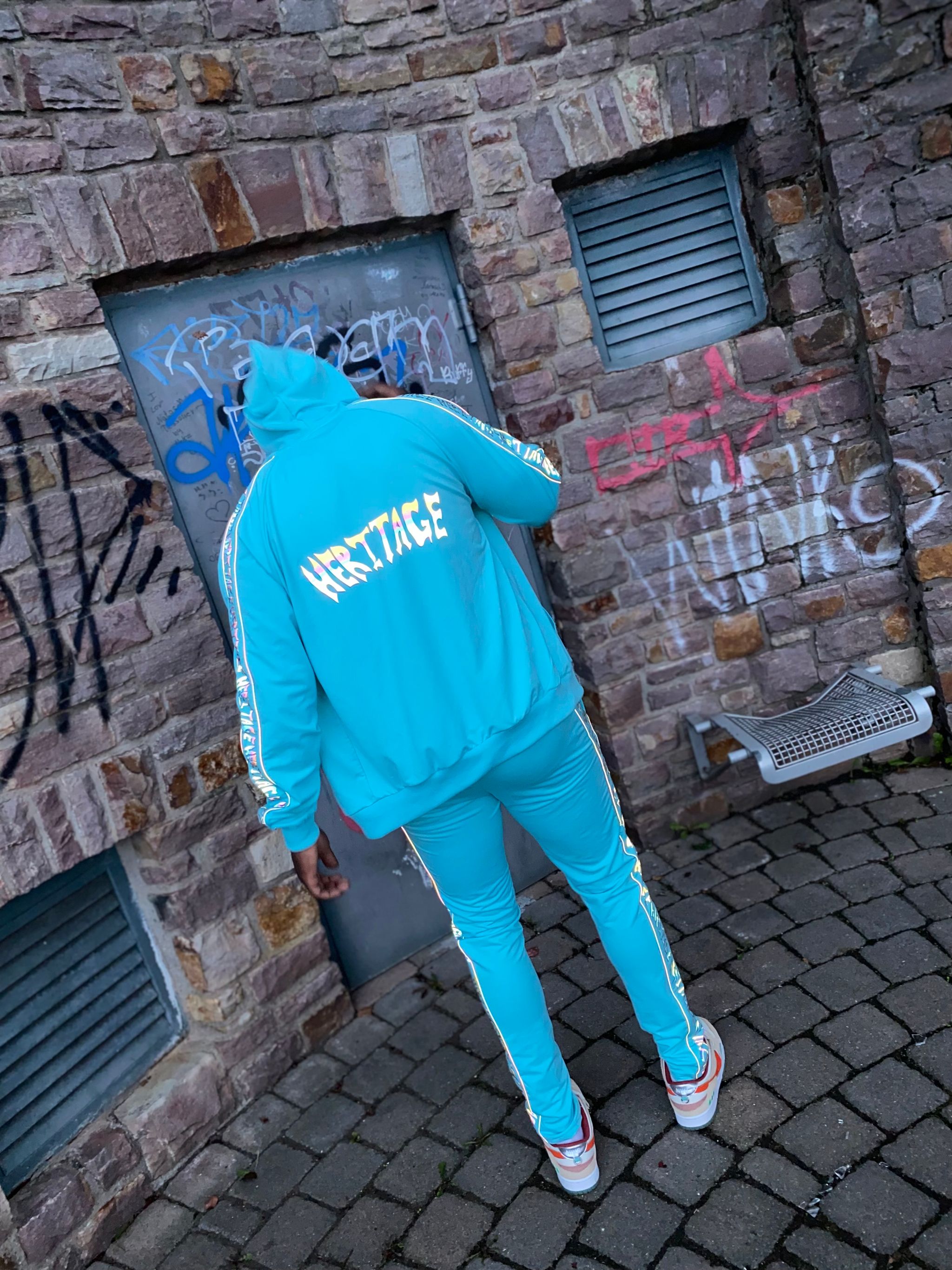 Blue Heritage Reflective Tracksuits_1