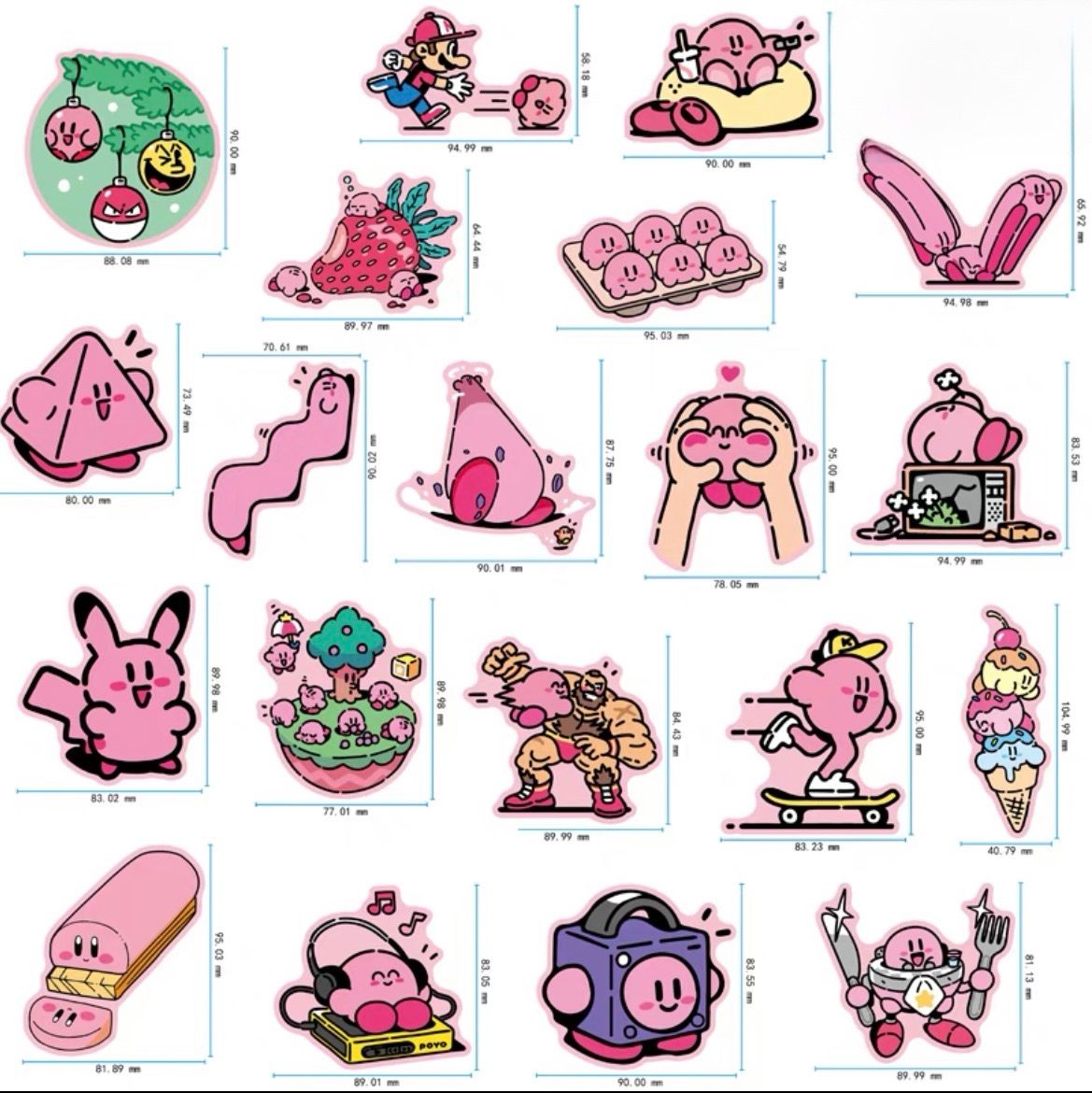 Kirby stickers_1