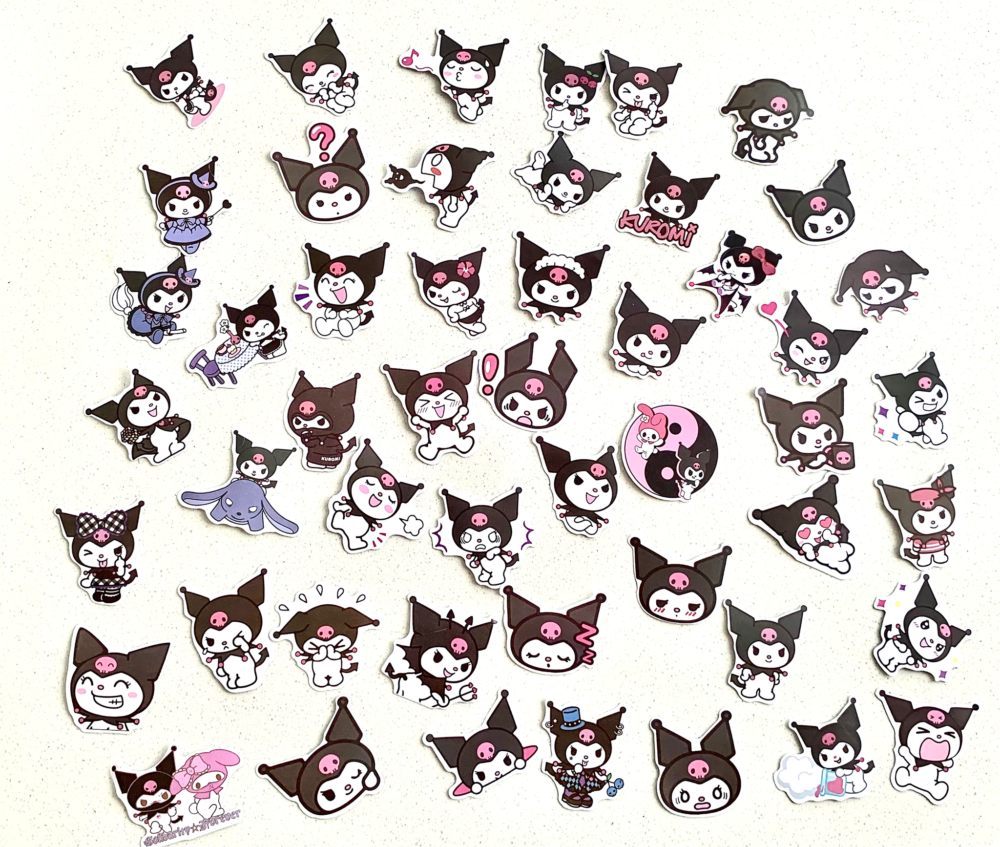 Kuromi stickers_1