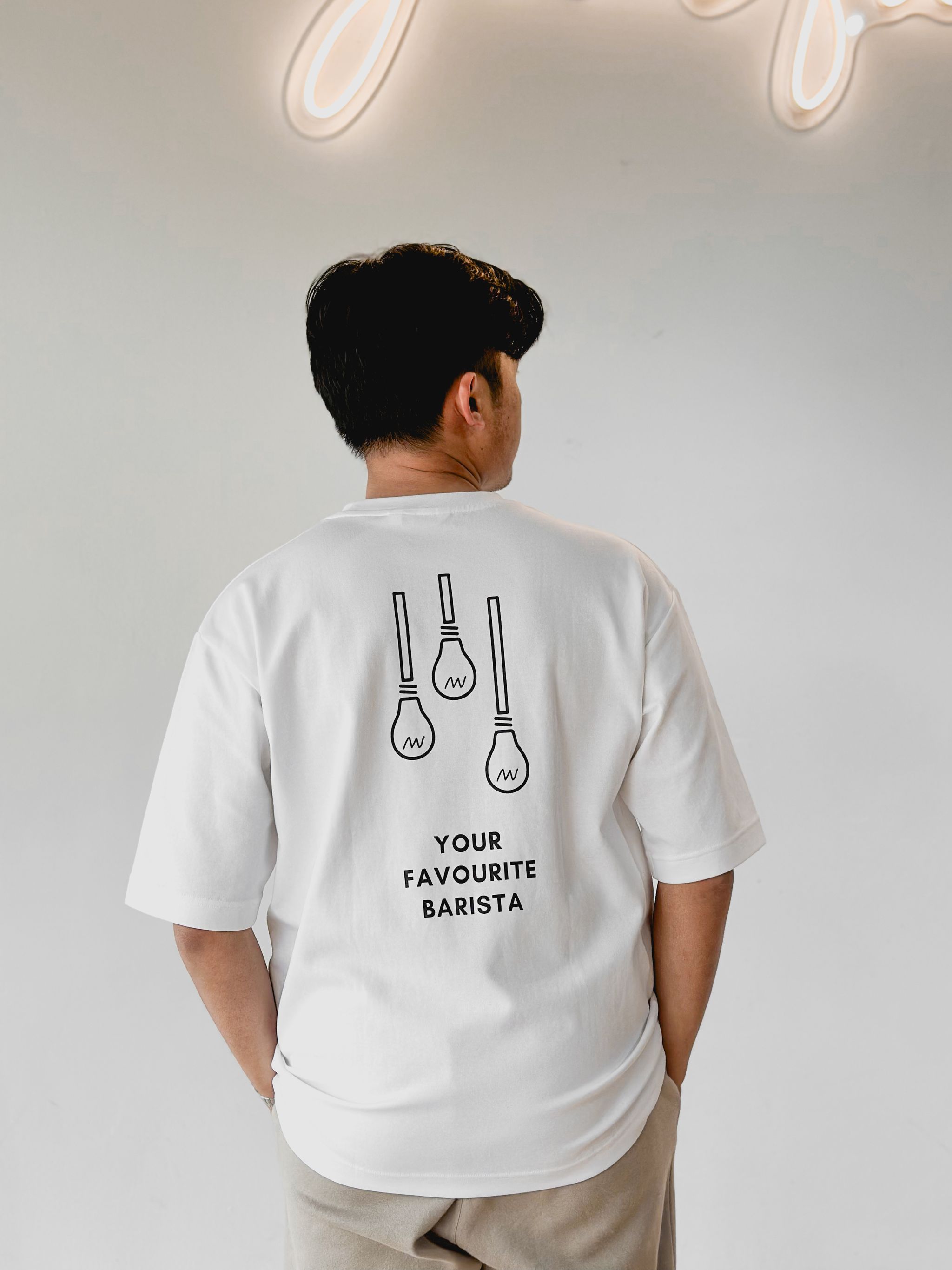 Your Favourite Barista Oversized Tee_0