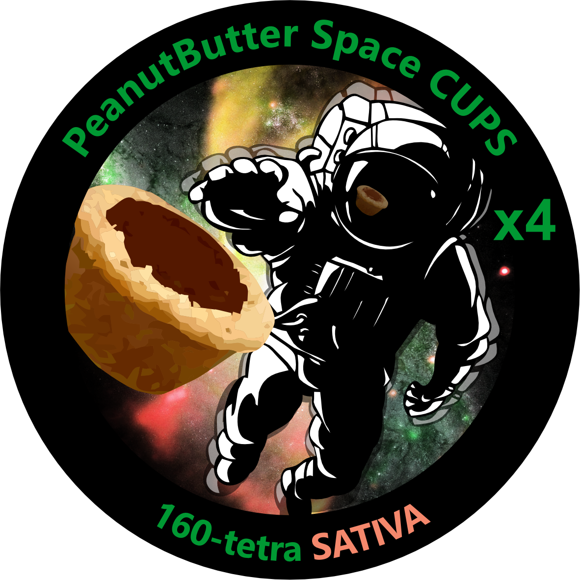 PeanutButter Space Cups x4_0