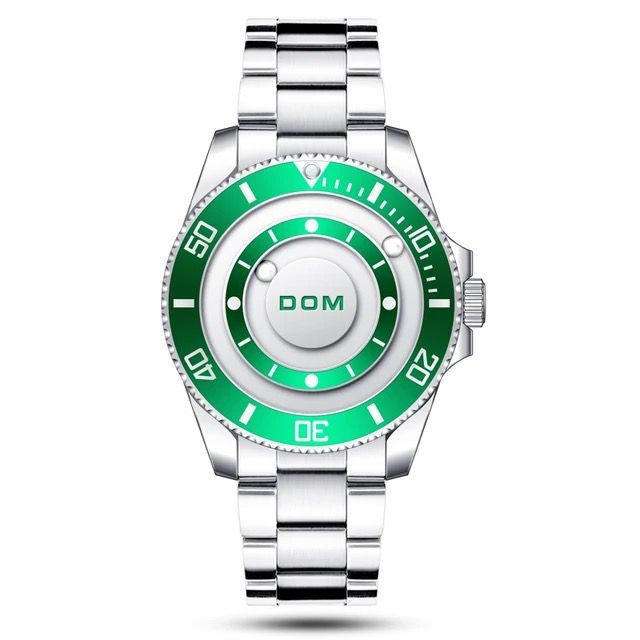 DOM Magnetic Men's Steel Band Watch_2