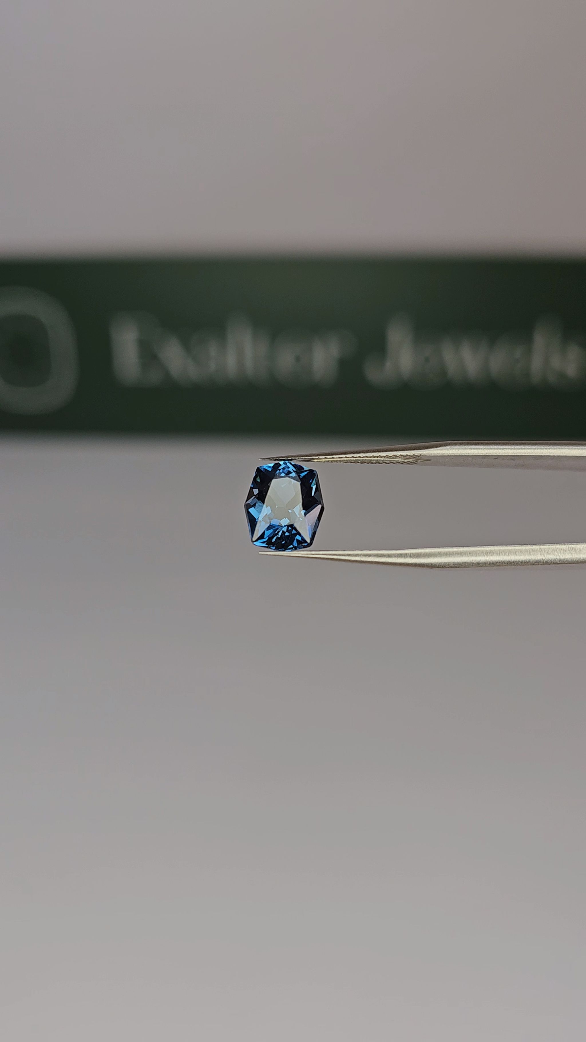 Custom Cut London blue topaz_1