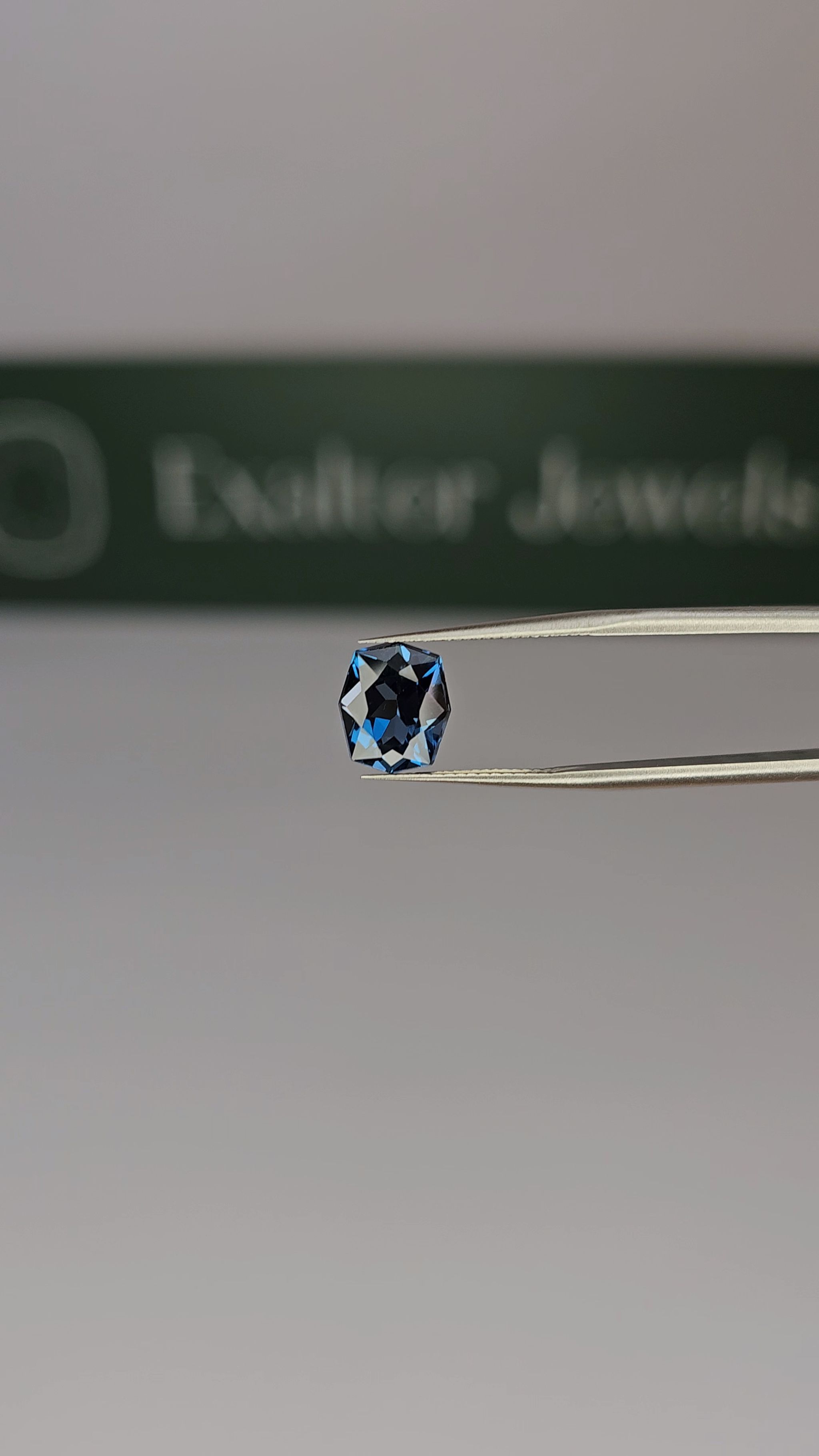 Custom Cut London blue topaz_2