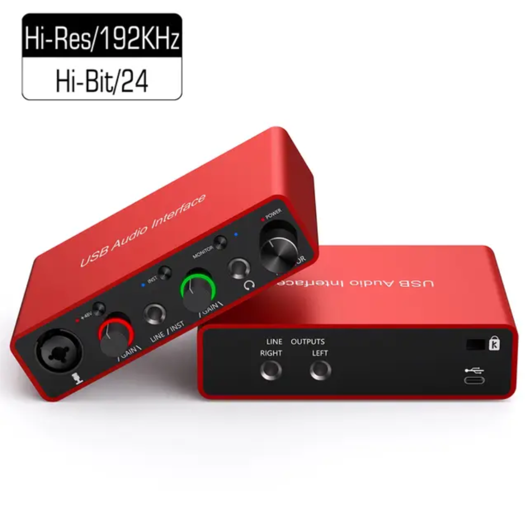 Cartes son à Interface Audio USB 192KHZ/24 bits_1