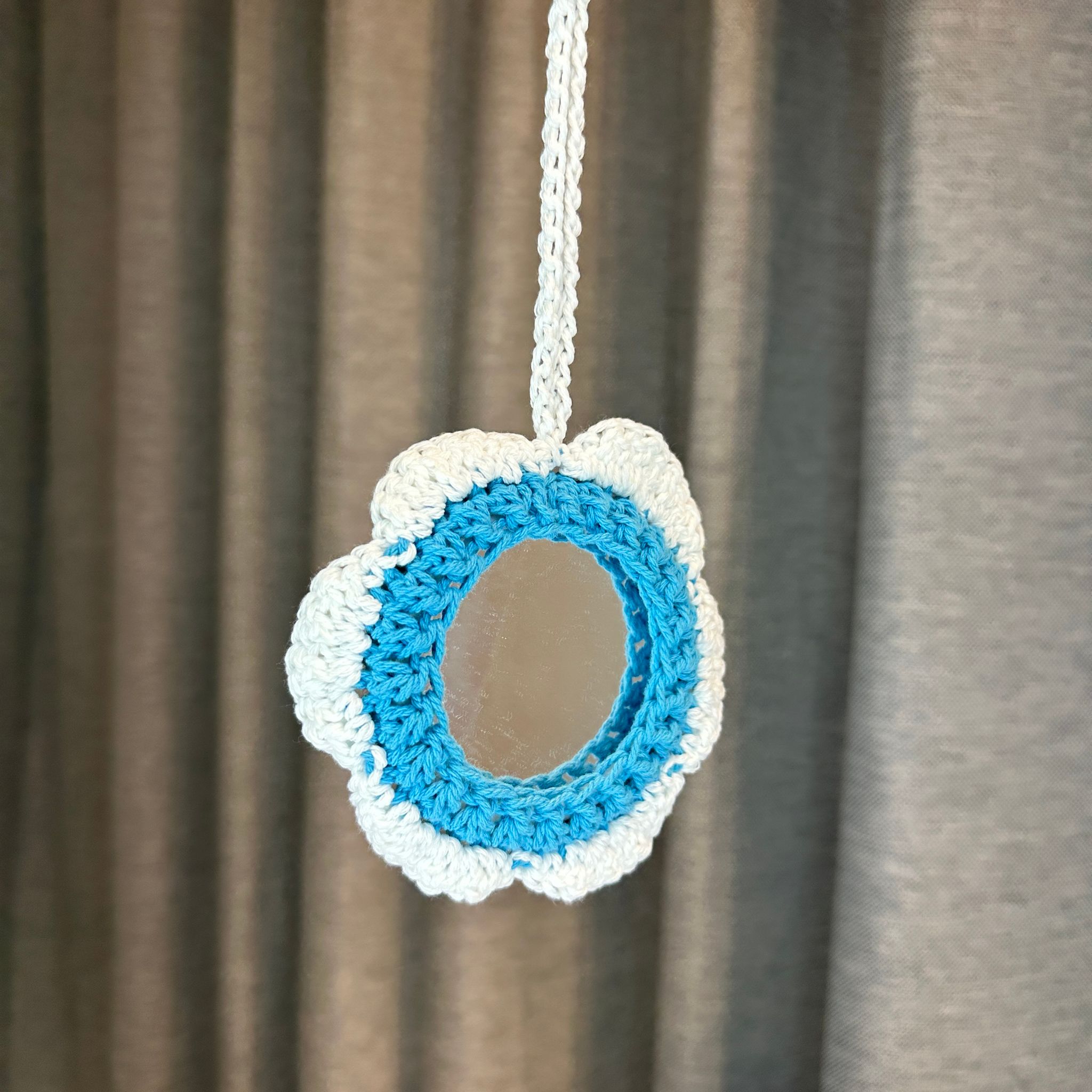 Smiley Mirror Bag Charm _4