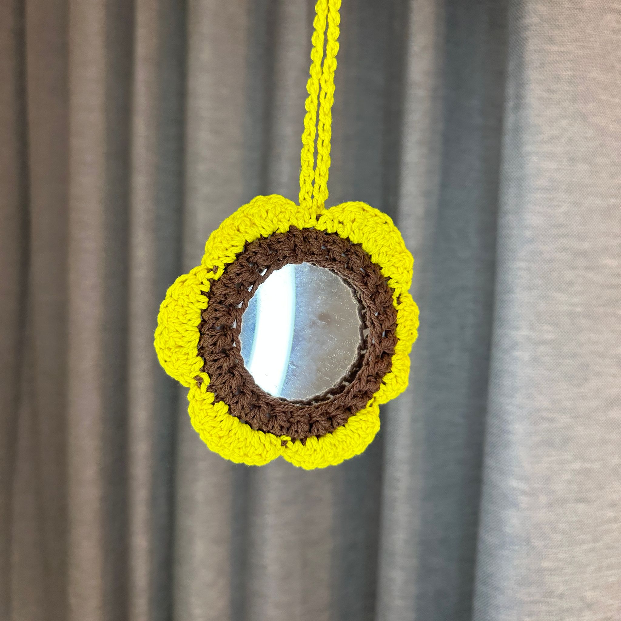 Smiley Mirror Bag Charm _2