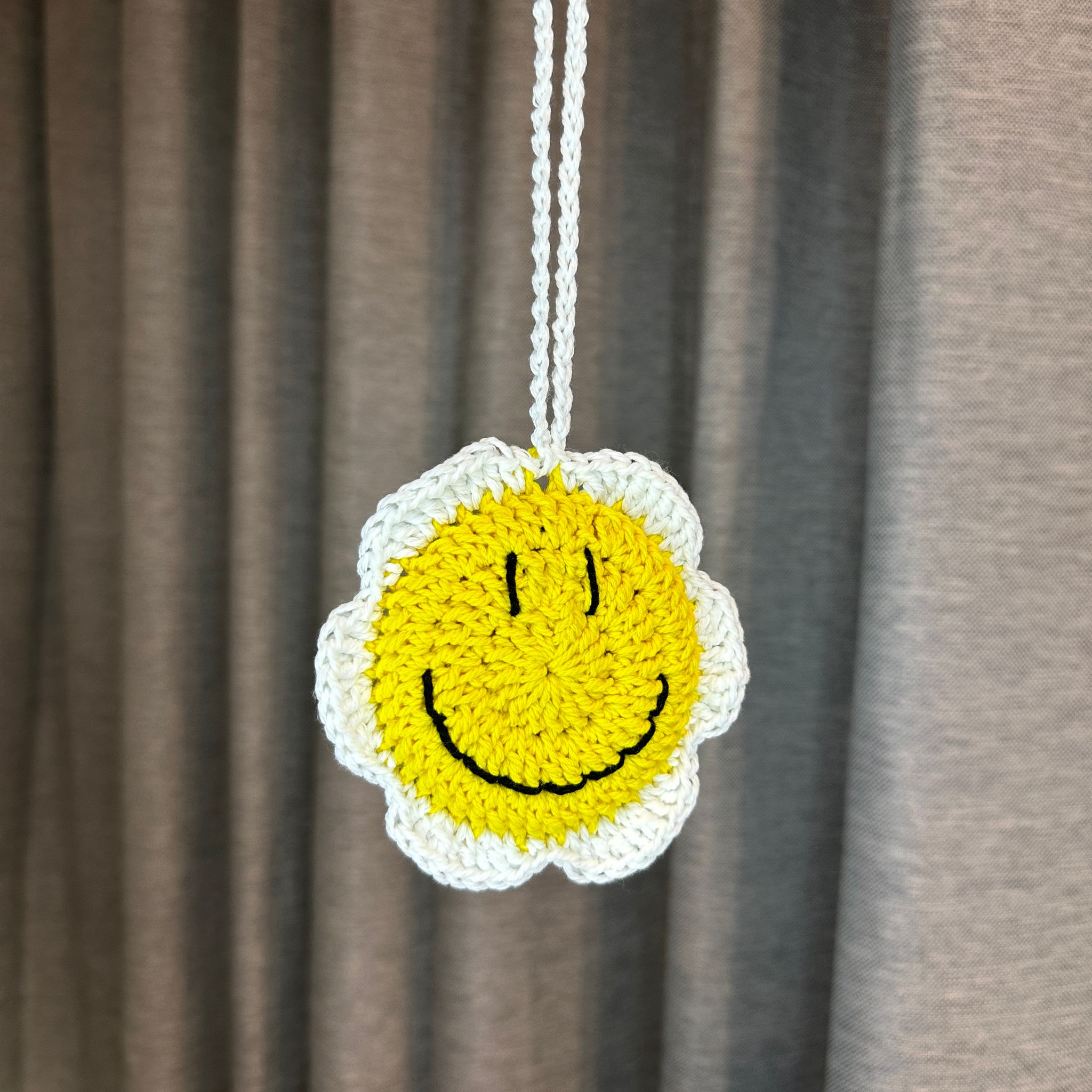 Smiley Mirror Bag Charm _7