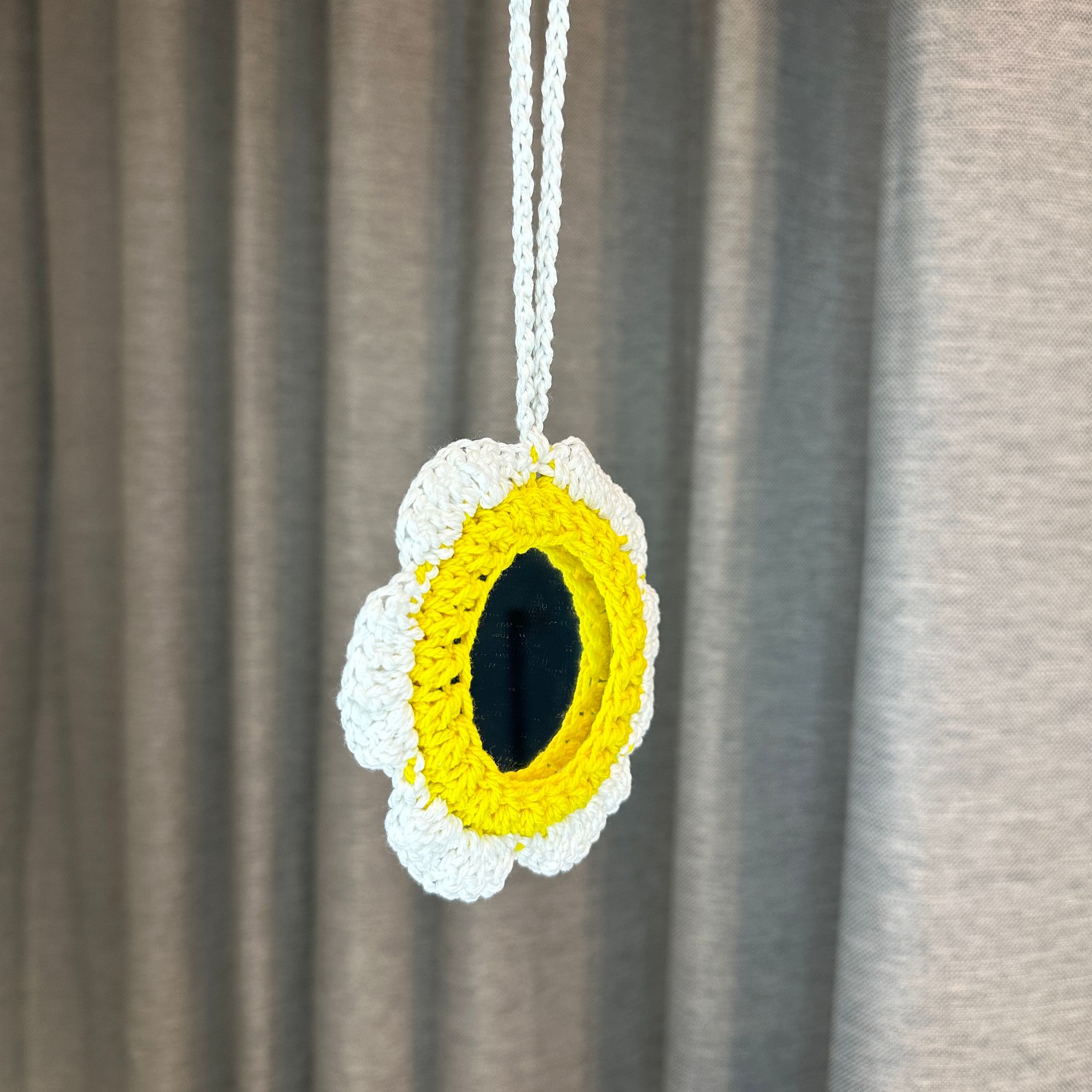 Smiley Mirror Bag Charm _8