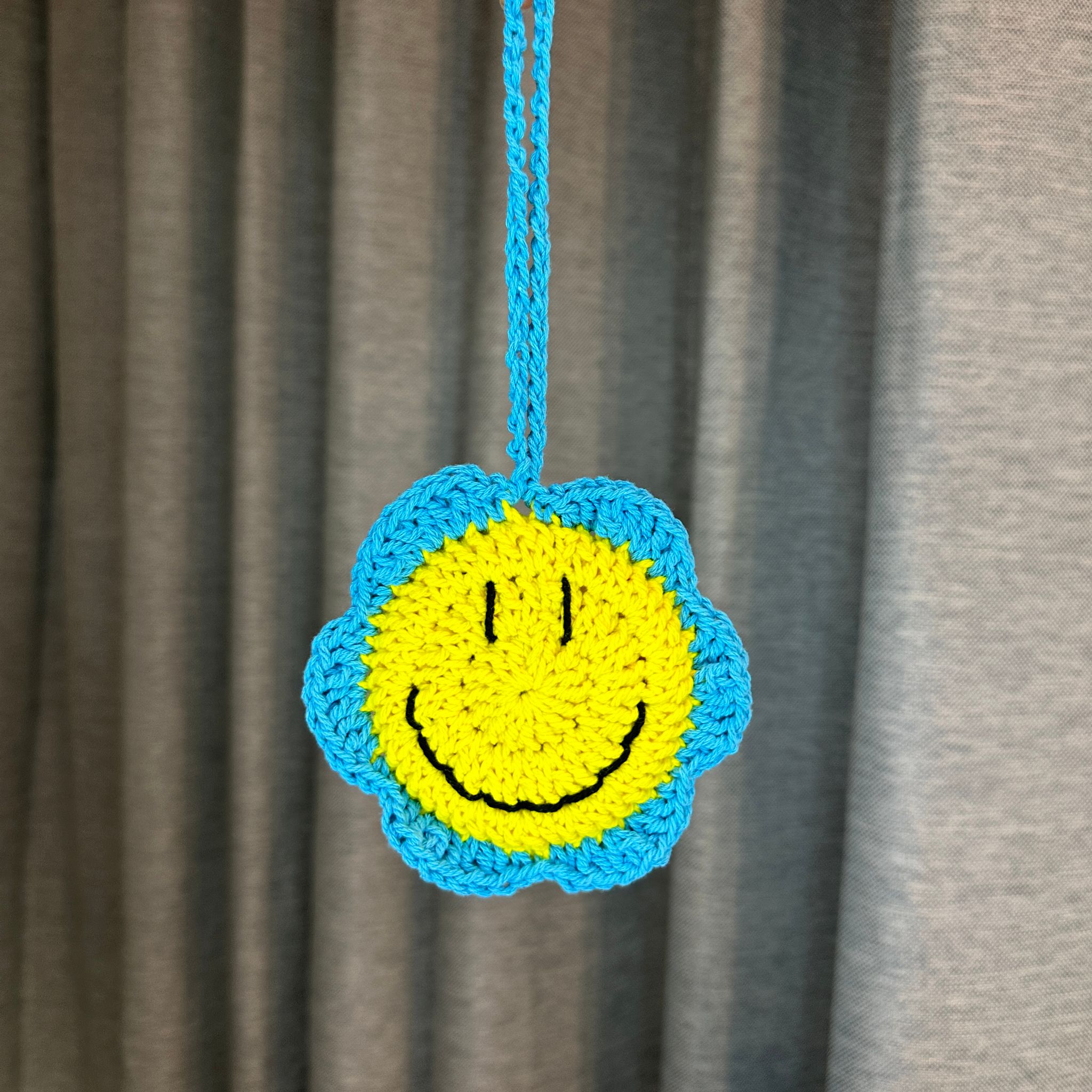 Smiley Mirror Bag Charm _9