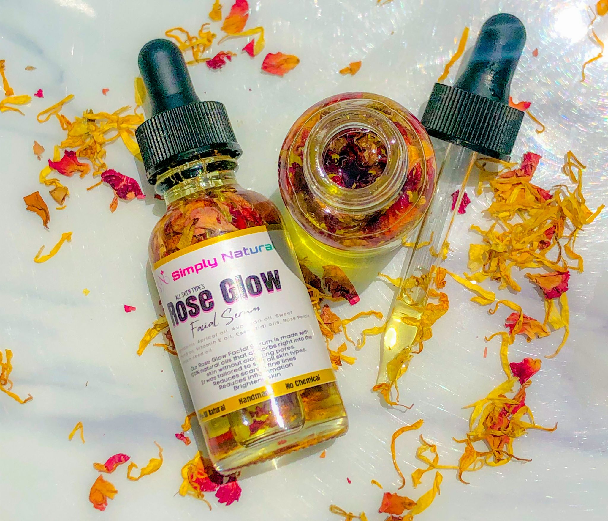 Rose Glow Facial Oil - Radiant Skin Awaits_0