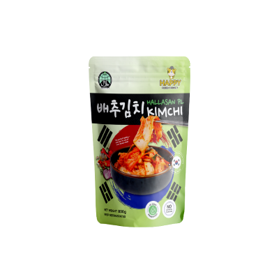 [HAPPY FOOD FAMILY] KOREAN FOOD HALLASAN PL CABBAGE KIMCHI 350G/800G_1