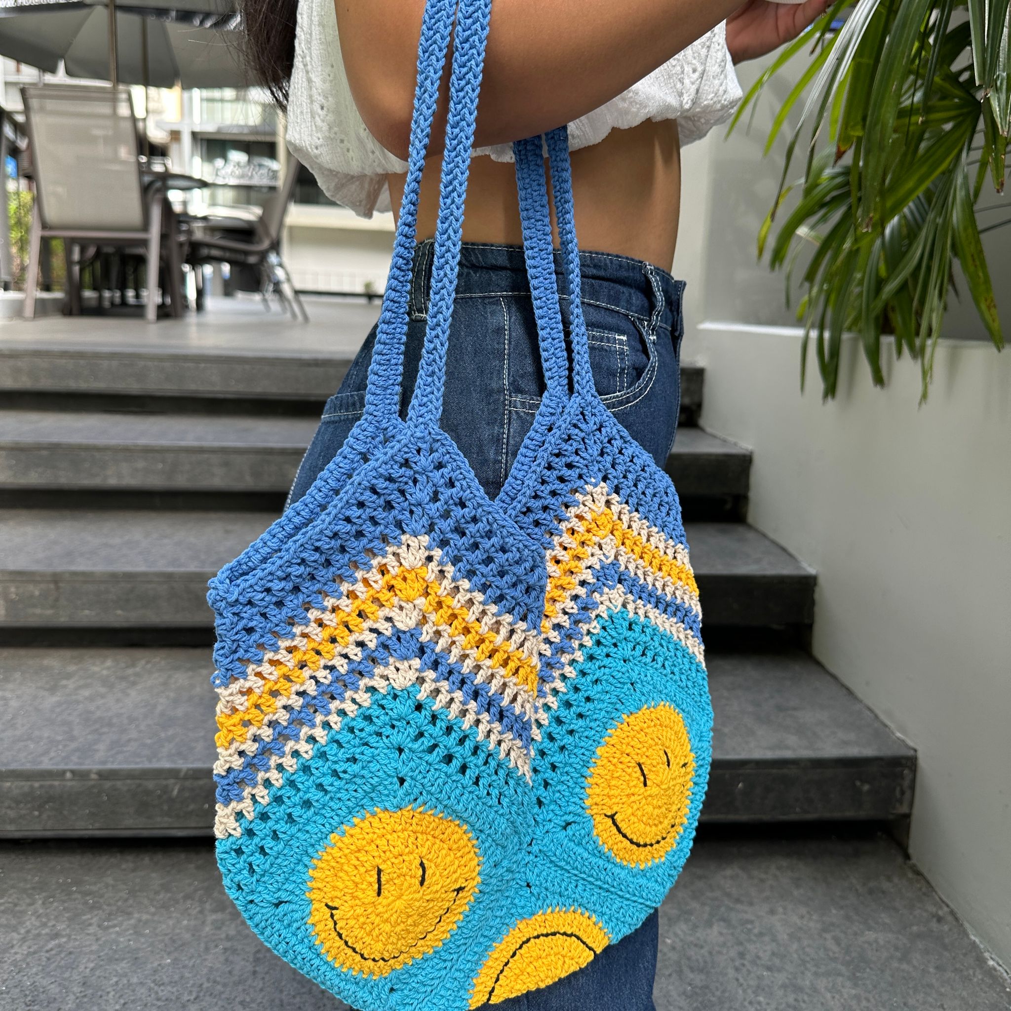 Smiley Tote Bag (M)_1