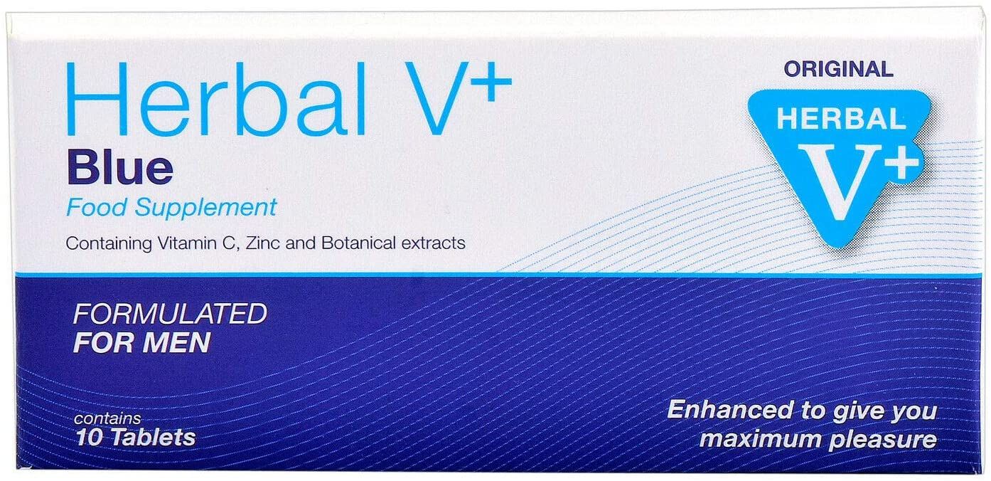 Herbal V Blue Tablets For Men- Performance, Energy, Stamina and Endurance_1