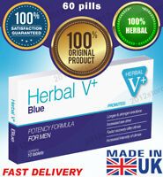 Herbal V Blue Tablets For Men- Performance, Energy, Stamina and Endurance_0