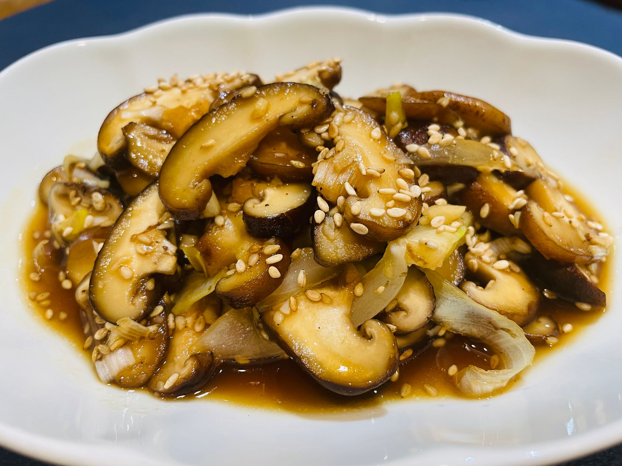 표고버섯볶음 Stir Fried Shitake Mushroom_0