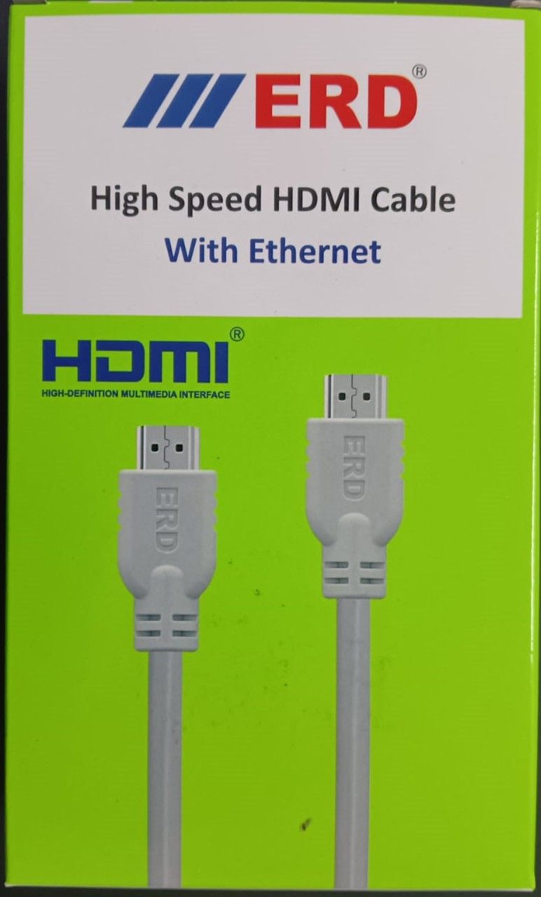 ERD UC128 HC-23 Grey 5 Meter HDMI Cable (100% Original Product With GST Bill)_0