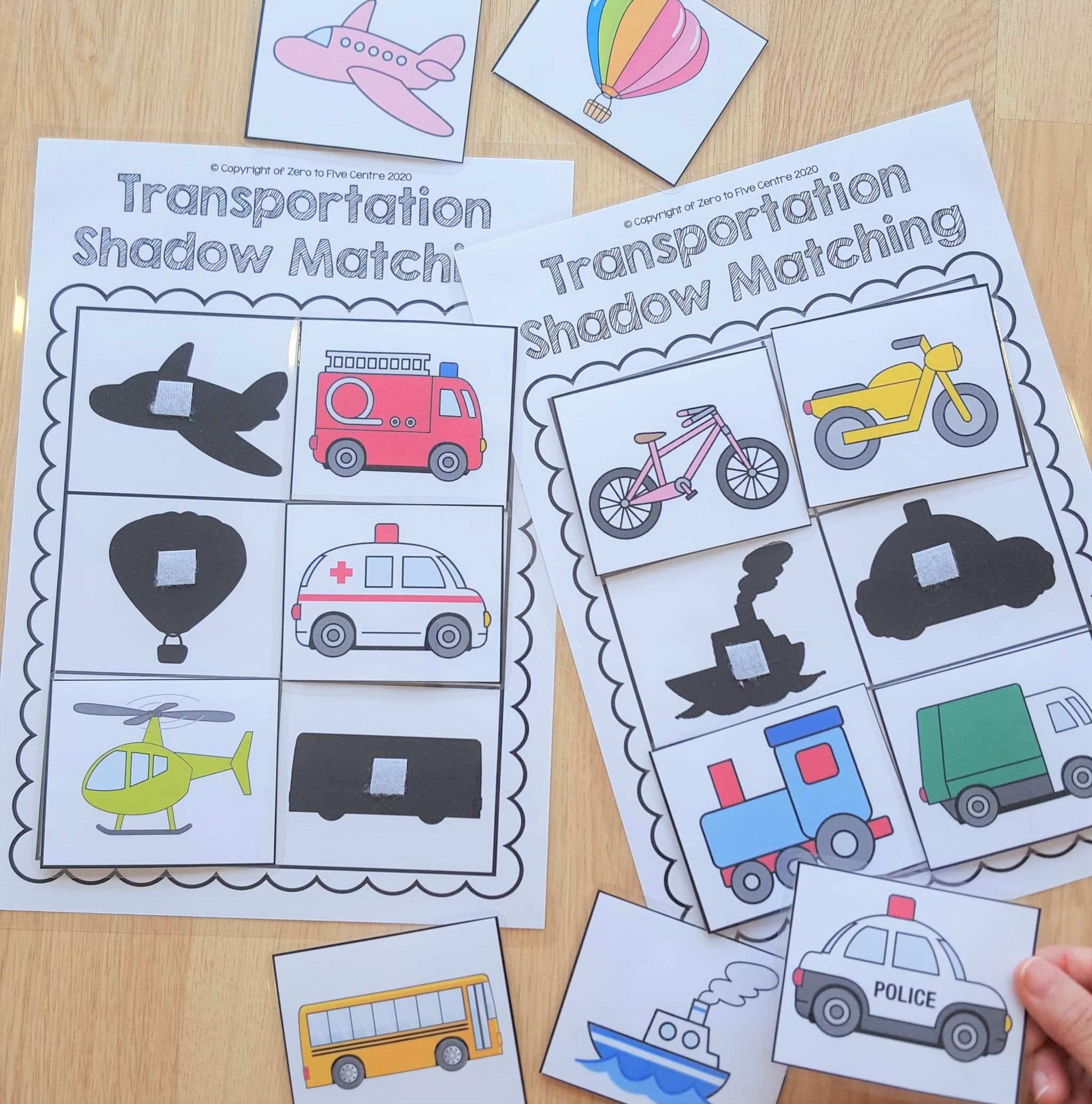 Learning Kit Transportation Theme for 2-4 years old _3