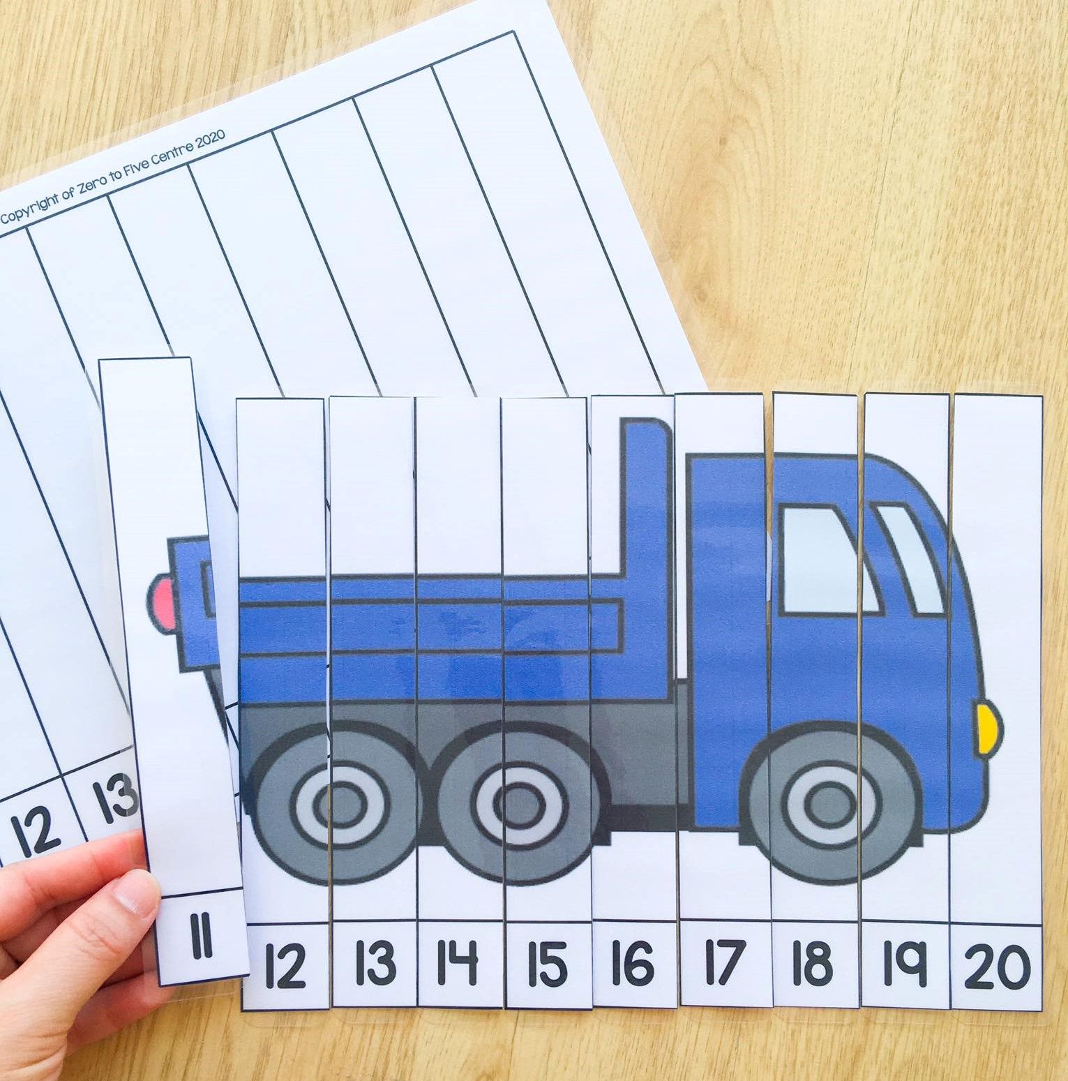 Learning Kit Transportation Theme for 2-4 years old _7