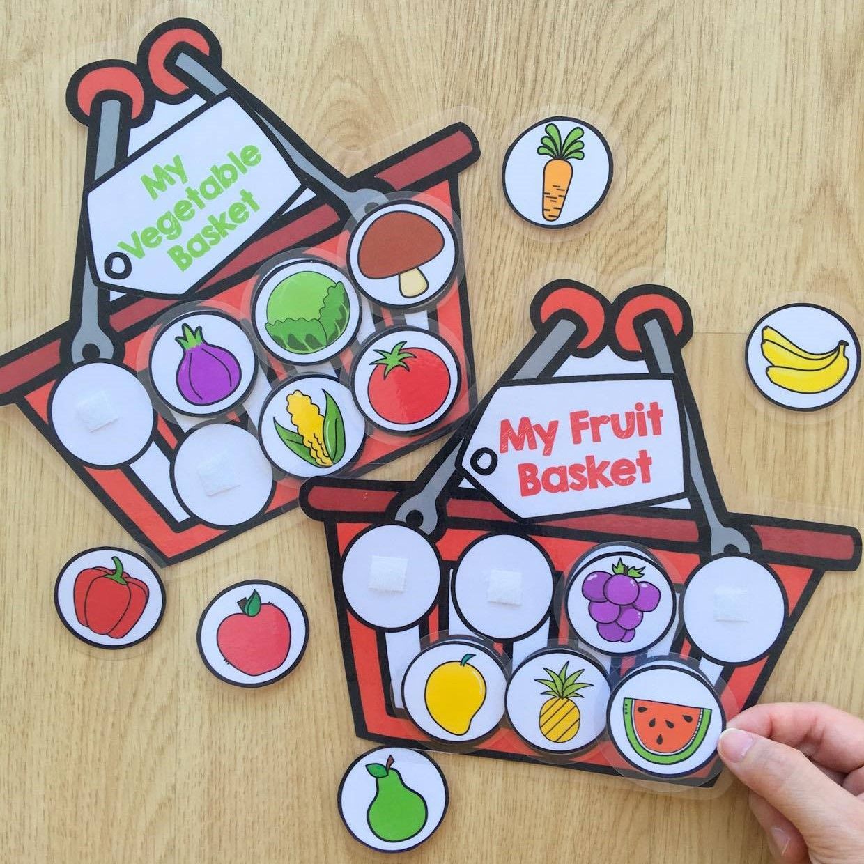 Learning Kit Fruits and Vegetables Theme for 4-6 years old _7