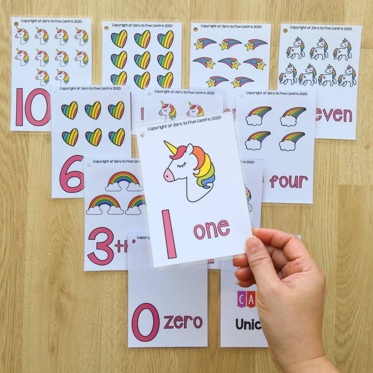 Learning Kit Unicorn Theme for 2-4 years old _12