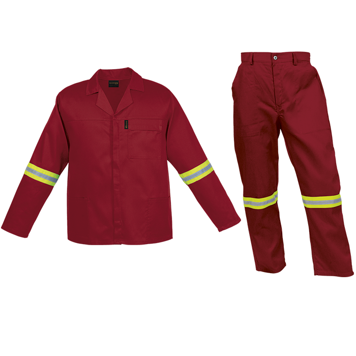 Poly-Cotton Conti suit with Reflective_6