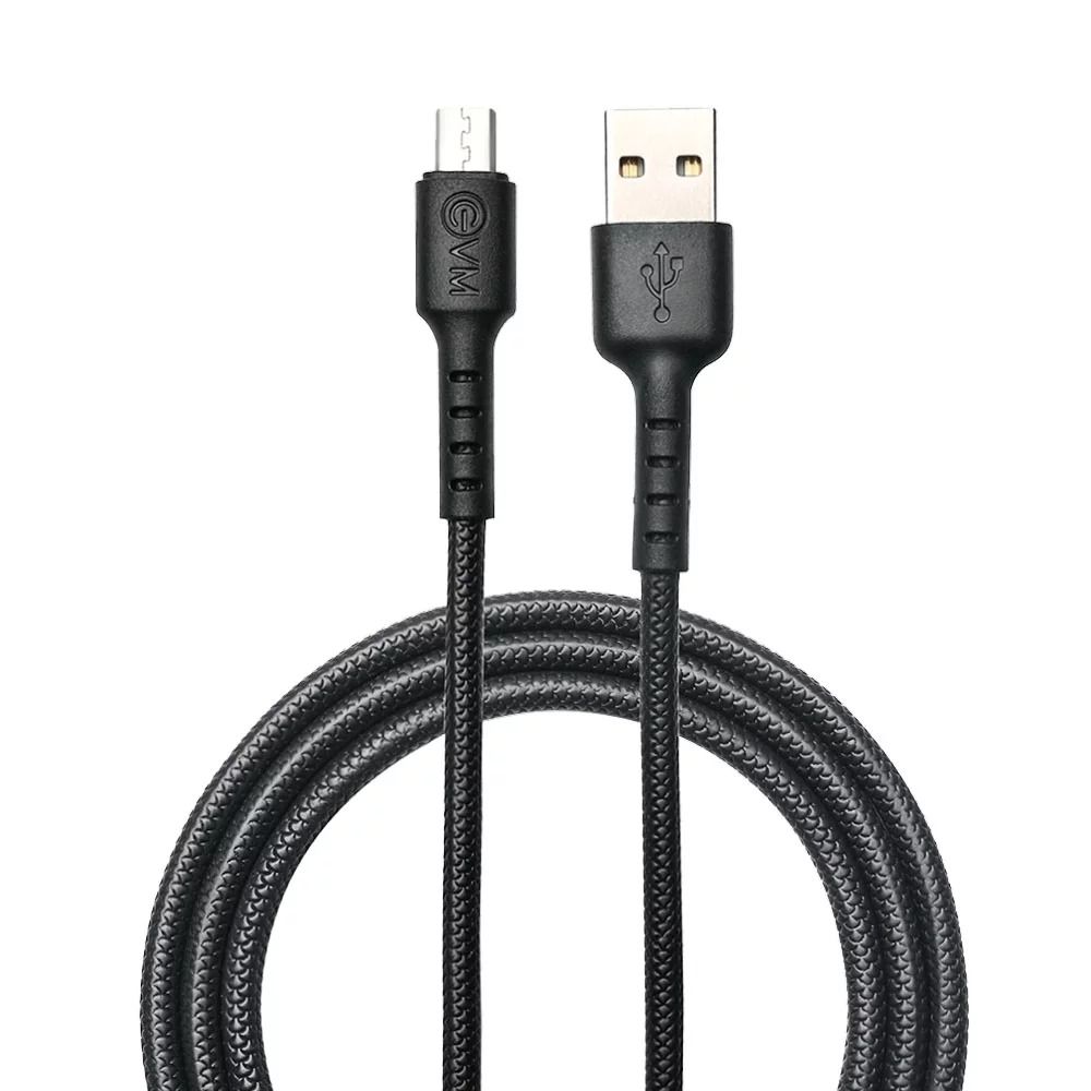 EVM-C-011 MICRO USB DATA CABLE (1 METER & 4AMP) With GST Bill Black_2