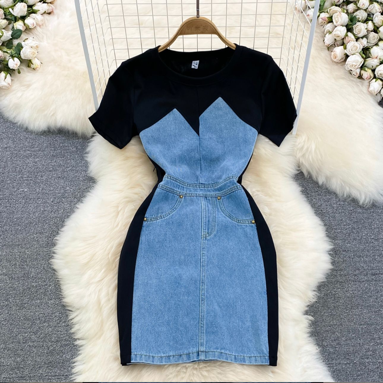 Denim dress_0