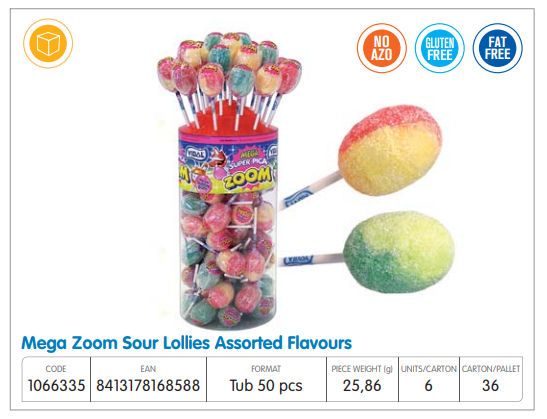 VIDAL MEGA ZOOM SOUR LOLLIES (6 X 1.293KG)_0