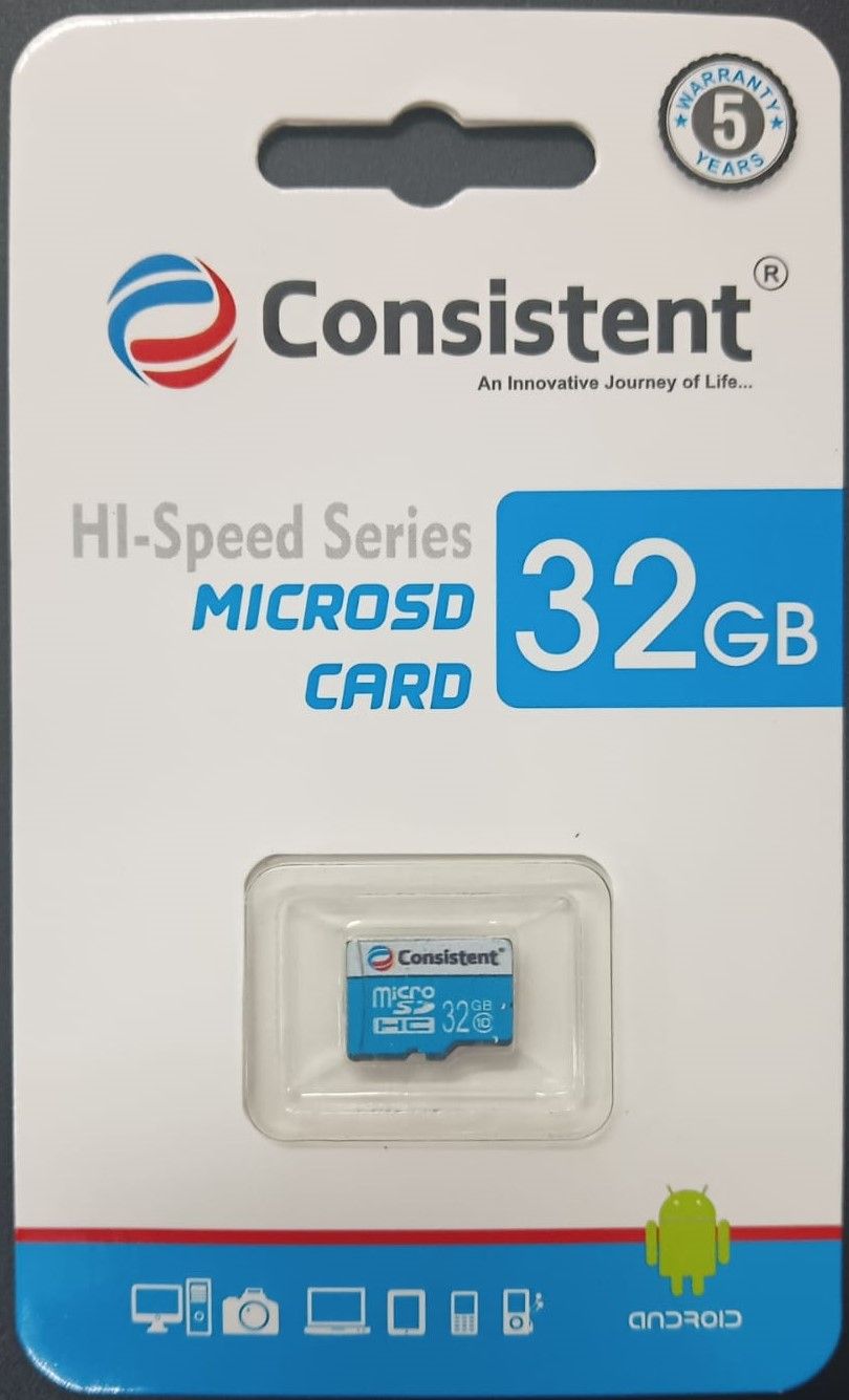 Consistent 32GB Micro SD Card CTM10032 With GST Bill_1