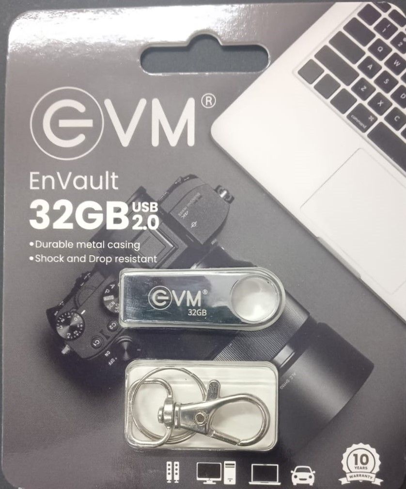 EVM 32GB EnVault USB2.0 EVM PDV/32GB Pendrive With GST Bill_1