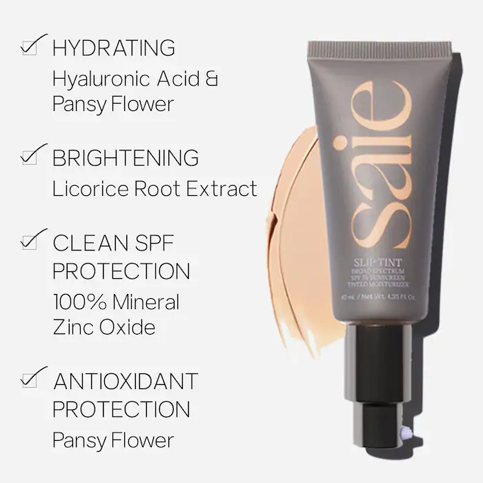 Saie Slip Tint Dewy Tinted Moisturizer SPF 35 Sunscreen 40ml_3