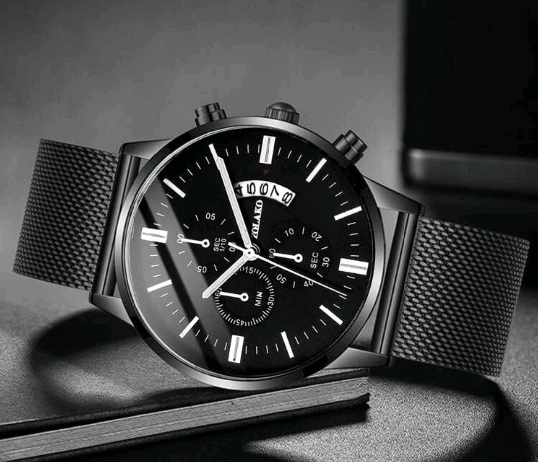 Black men's watches _0