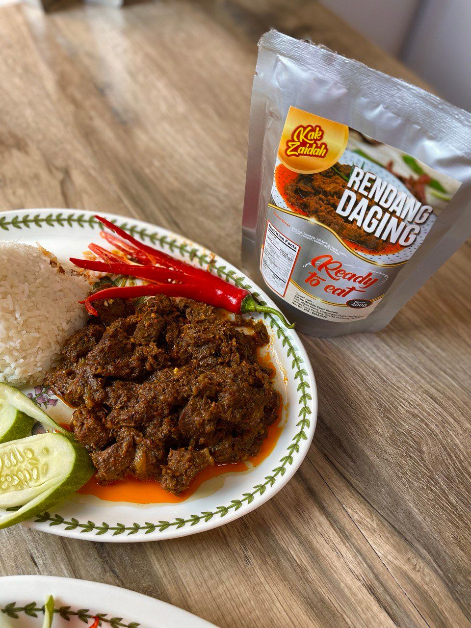 Kak Zaidah Rendang Daging 400g_0