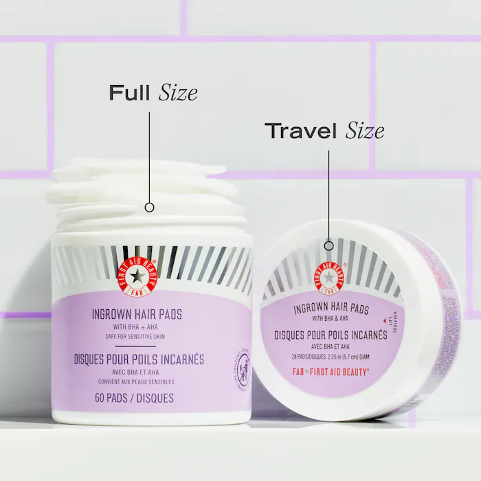 First Aid Beauty Ingrown Hair Pads with BHA & AHA_2