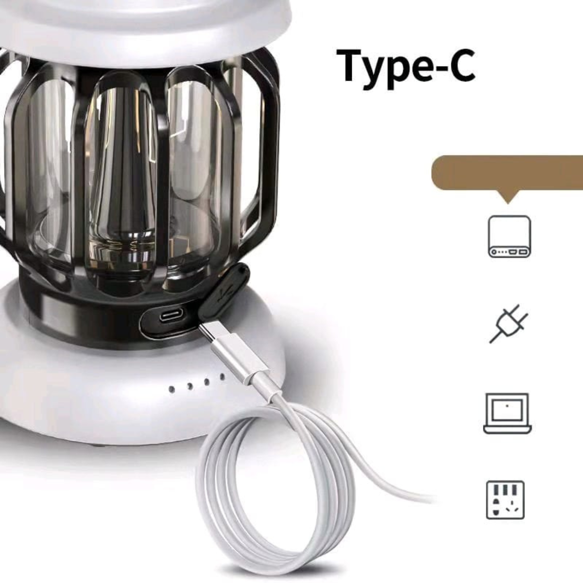 Outdoor Camping Light (USB Type C Rechargeable)_4