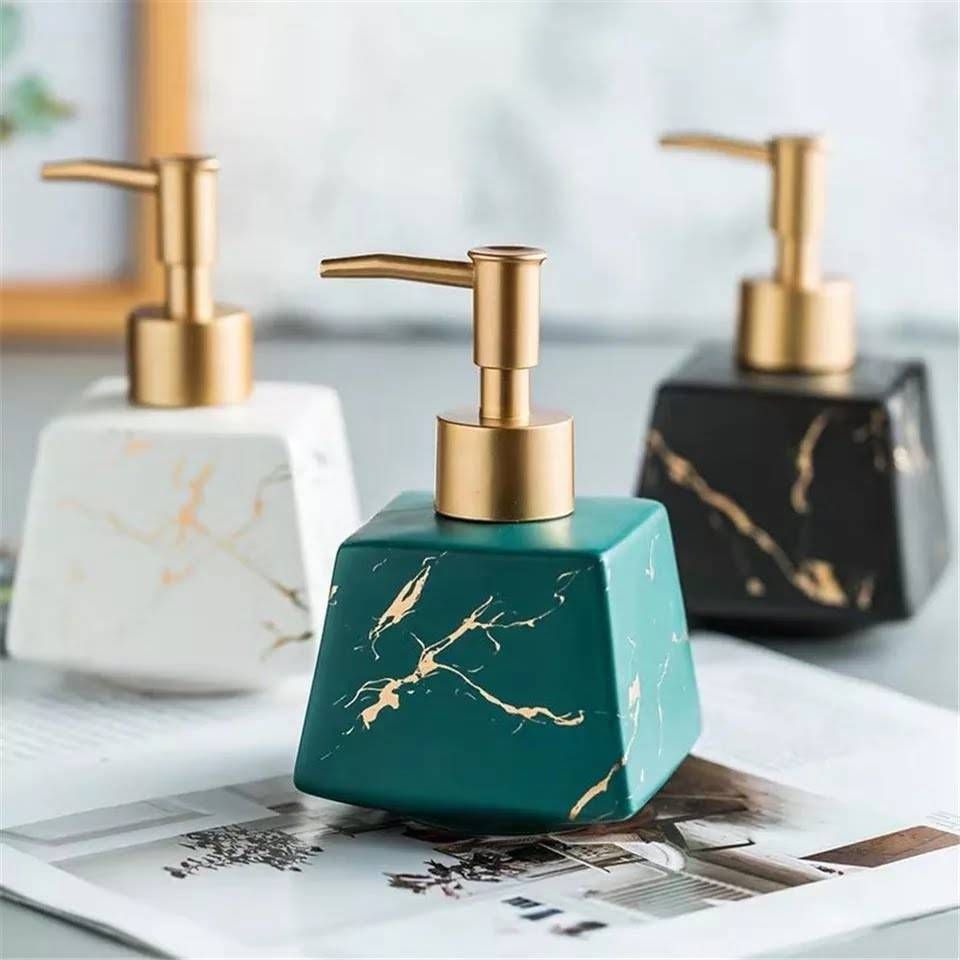 Marble Ceramic Soap Dispenser _0