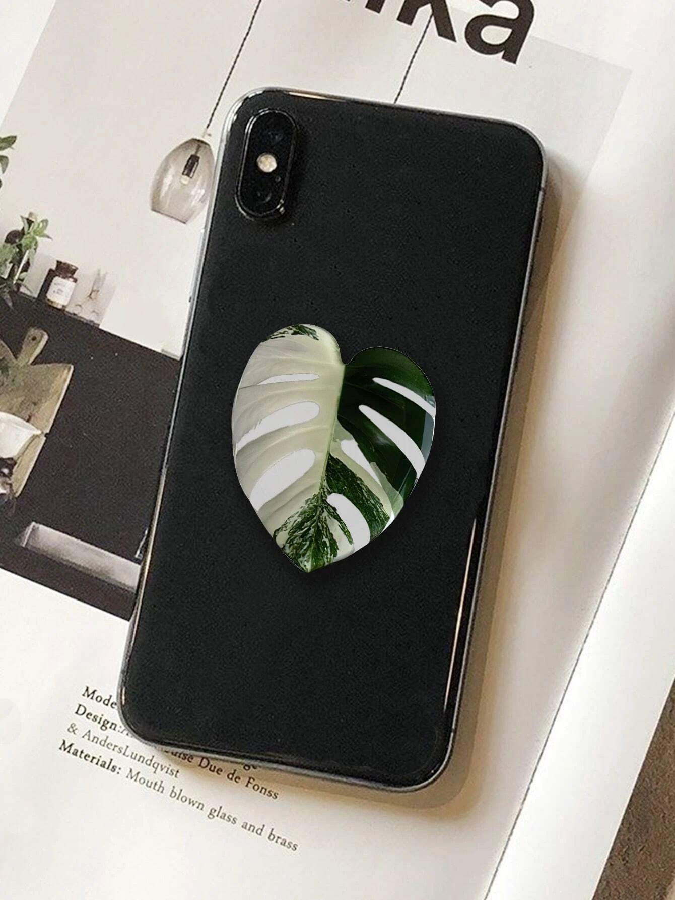 Green Leaf Phone Grip_5